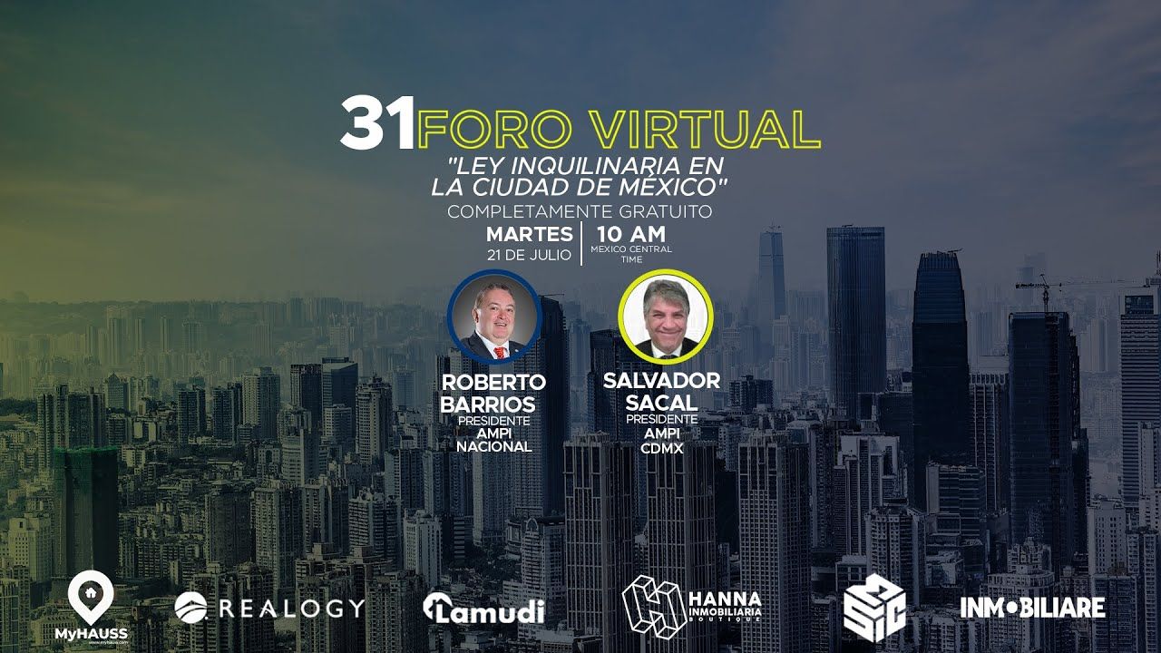 LEY INQUILINARIA EN LA CIUDAD DE MÉXICO FORO 31