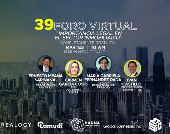 IMPORTANCIA LEGAL EN EL SECTOR INMOBILIARIO FORO 39