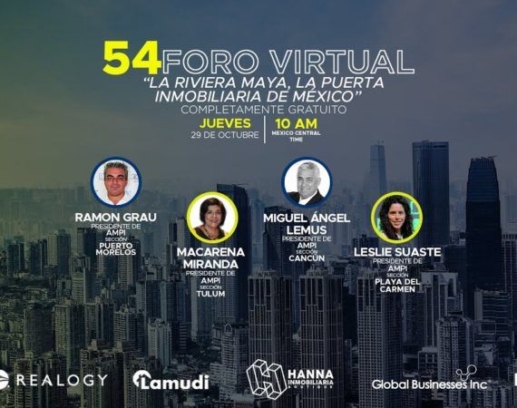 FORO 54 LA RIVIERA MAYA, LA PUERTA INMOBILIARIA DE MÉXICO