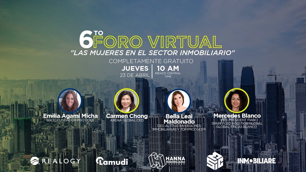 LAS MUJERES EN EL SECTOR INMOBILIARIO FORO 6