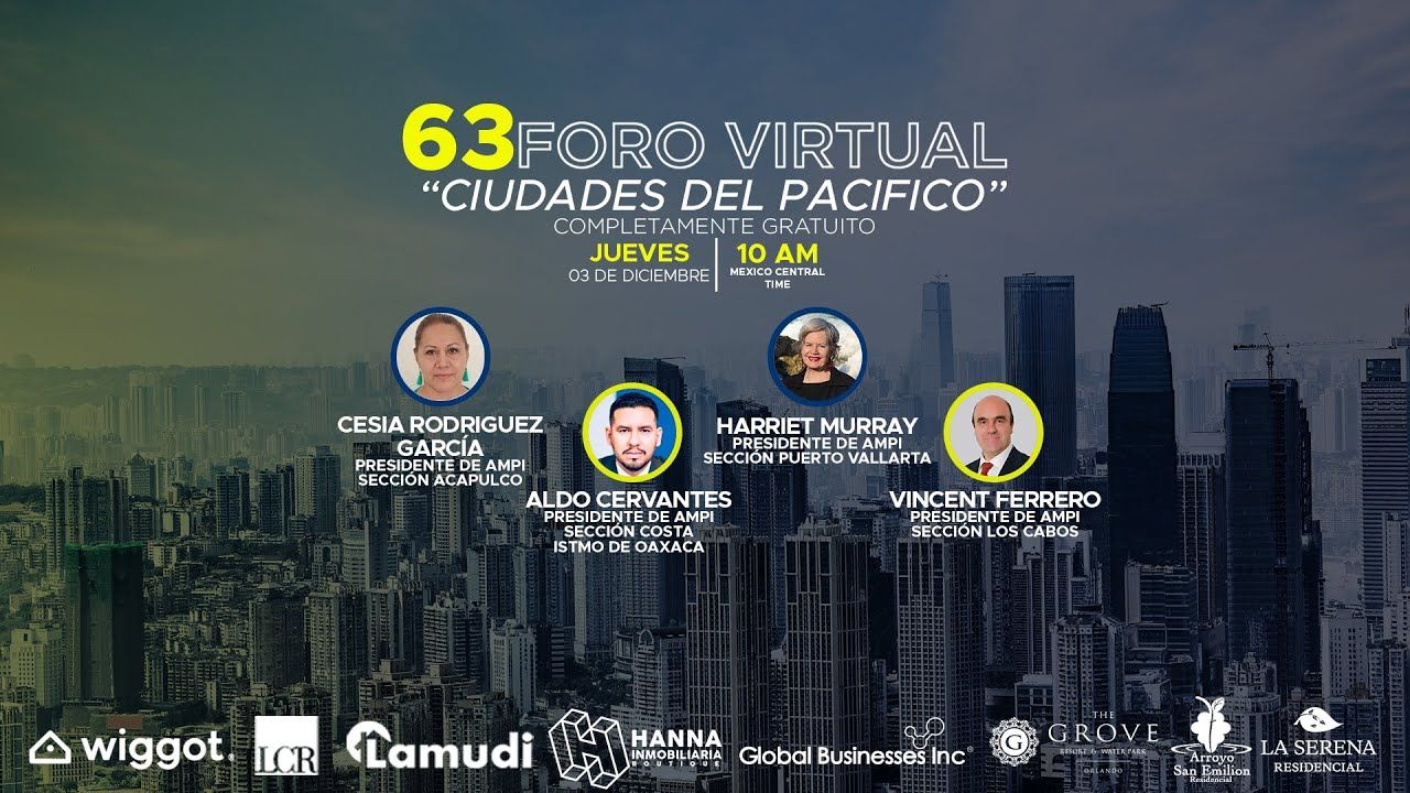 FORO 63 “CIUDADES DEL PACÍFICO”