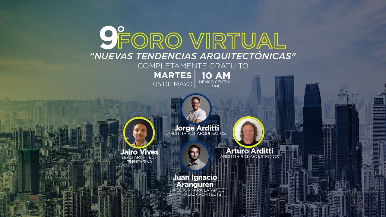 NUEVAS TENDENCIAS ARQUETECTÓNICAS FORO 9