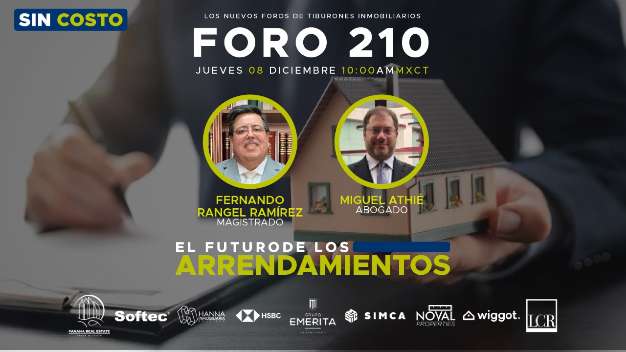 FORO 210: “EL FUTURO DE LOS ARRENDAMIENTOS”