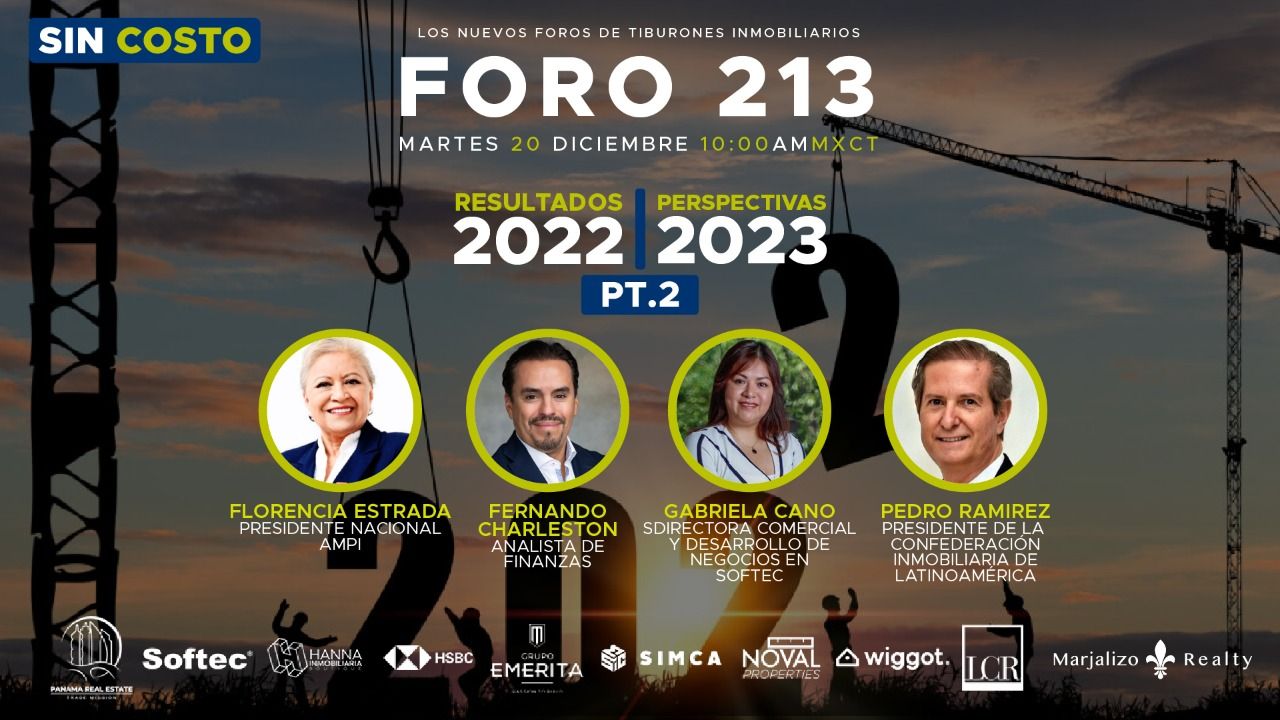FORO 213: “RESULTADOS 2022|PERSPECTIVAS 2023”