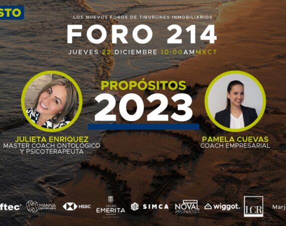 FORO 214: «PROPÓSITOS 2023»