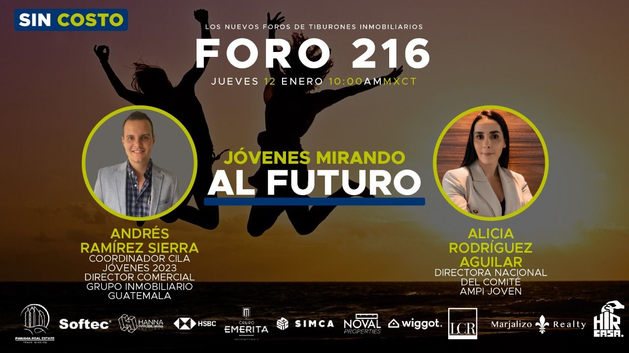 FORO 216: “JÓVENES MIRANDO AL FUTURO”