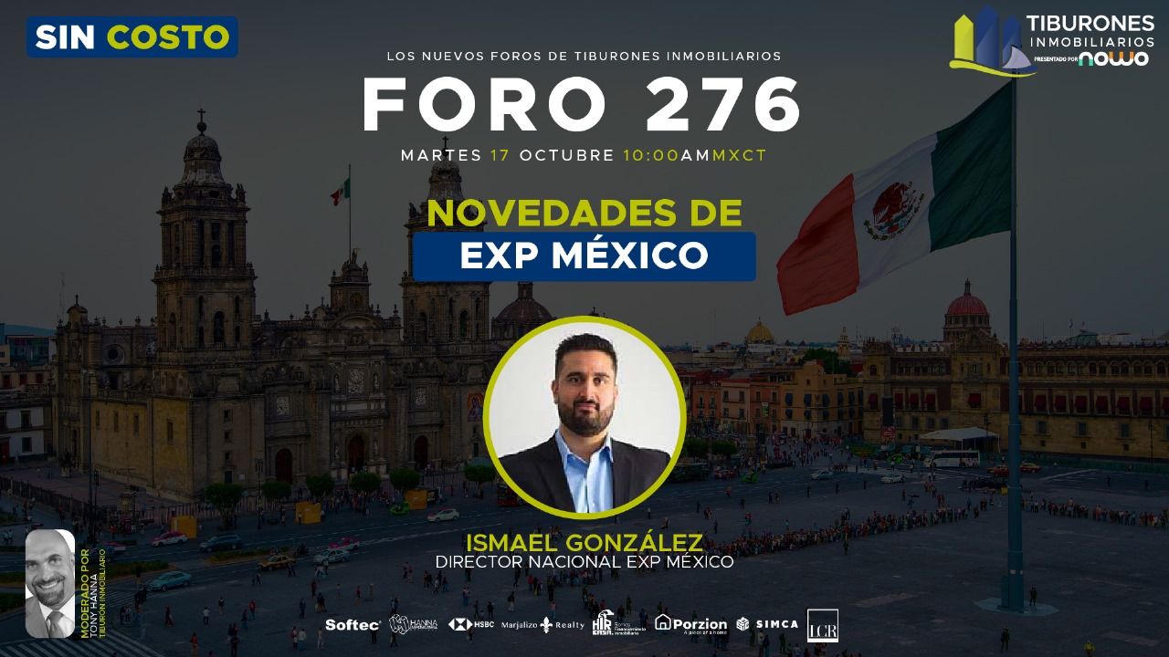 FORO 276 – NOVEDADES DE EXP MÉXICO