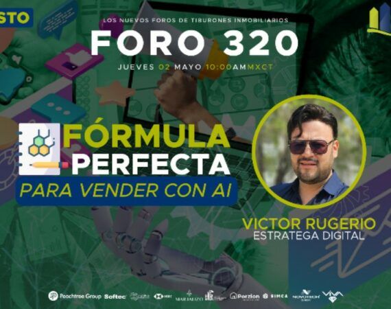 FORO 320 – Fórmula perfecta para vender con Inteligencia Artificial