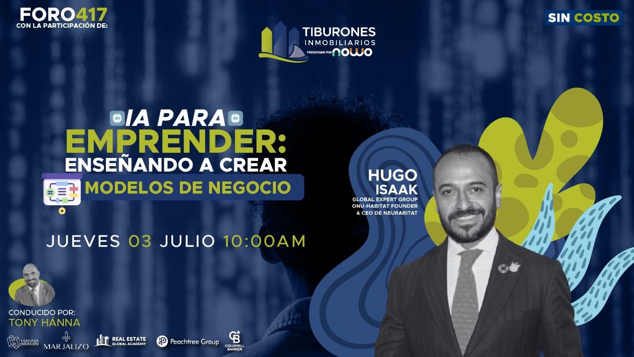 FORO 417 – IA para Emprender: Enseñando a Crear Modelos de Negocio