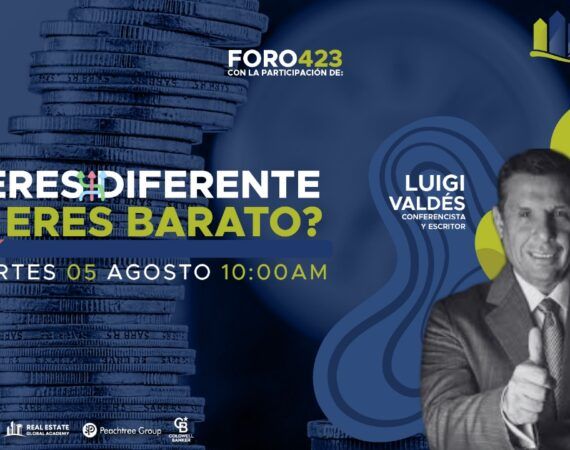 FORO 423 – “ERES DIFERENTE O ERES BARATO”