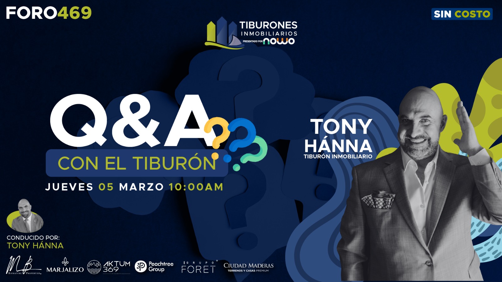 FORO 469 – Q&A CON EL TIBURÓN