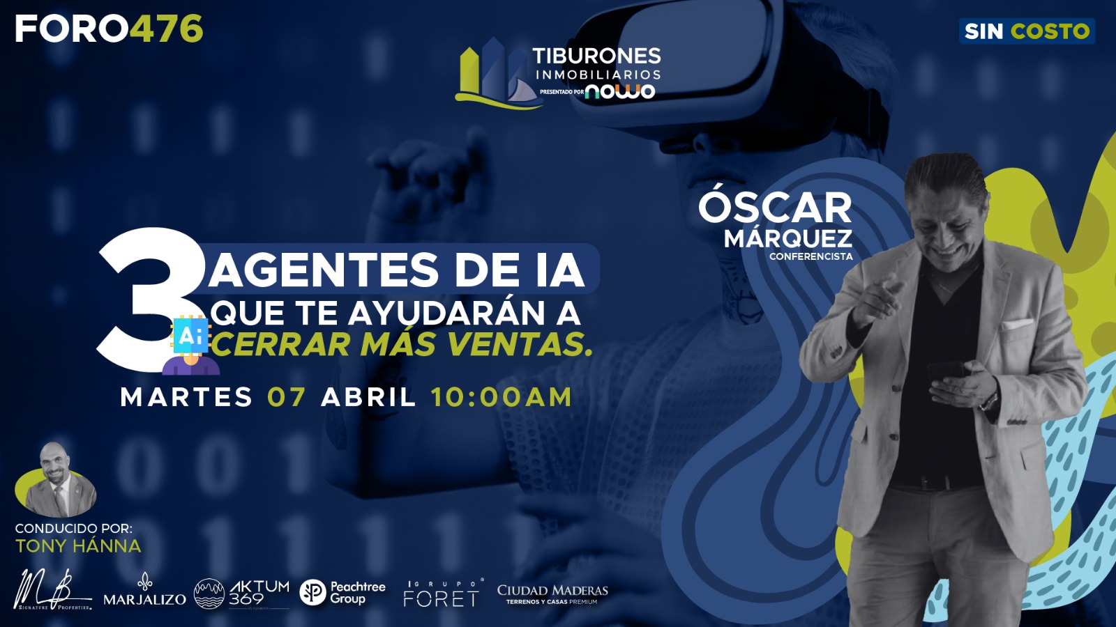 FORO 476 – 3 AGENTES DE IA QUE TE AYUDARÁN A CERRAR MÁS VENTAS