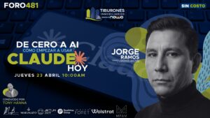 FORO 481 – De cero a IA: cómo empezar a usar Claude hoy