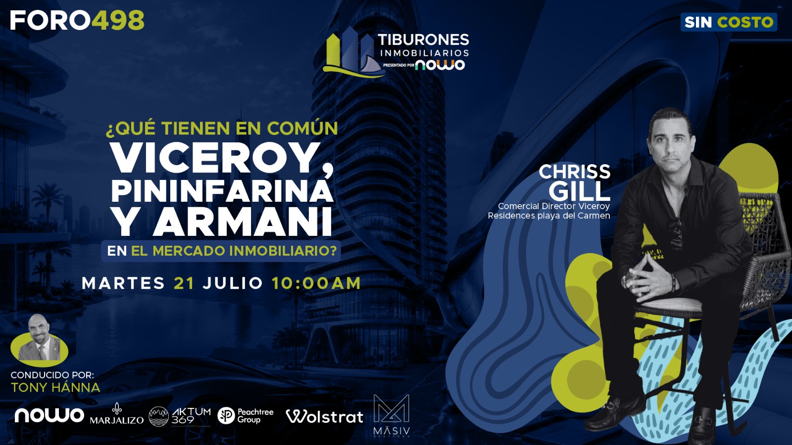 FORO 498 – ¿Qué Tienen en Común Viceroy, Pininfarina y Armani en el Mercado Inmobiliario?