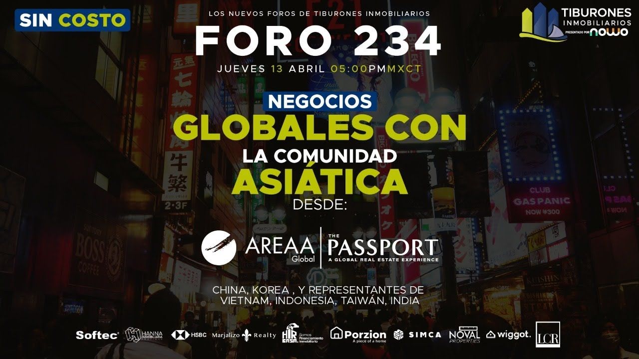FORO 234 – “Negocios globales con la comunidad asiática”