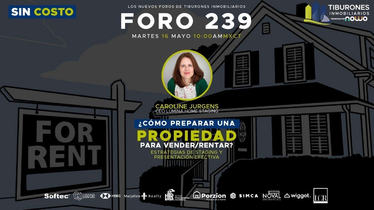 F239¿Cómo preparar una propiedad para vender o rentar?