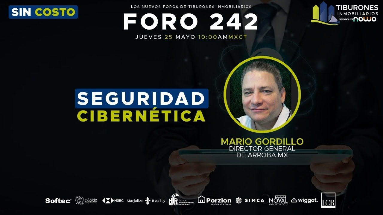 FORO 242 – “SEGURIDAD CIBERNÉTICA”