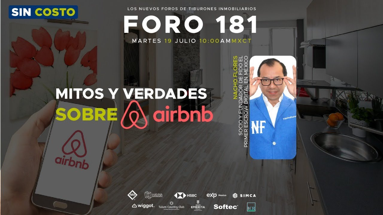 FORO VIRTUAL 181 “MITOS Y VERDADES SOBRE AIRBNB”