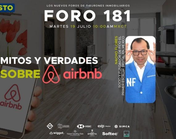 FORO VIRTUAL 181 «MITOS Y VERDADES SOBRE AIRBNB»
