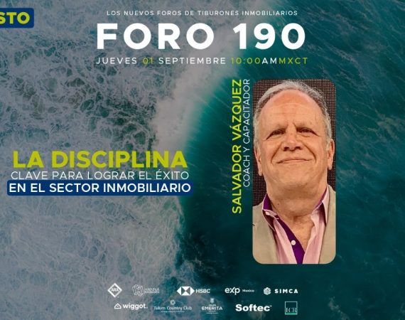 FORO 190 – «La disciplina, clave para lograr el éxito en el sector inmobiliario»