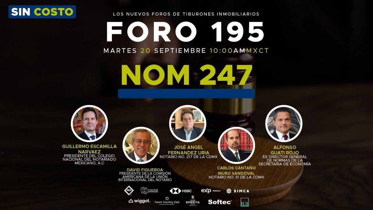 FORO 195 – NOM 247