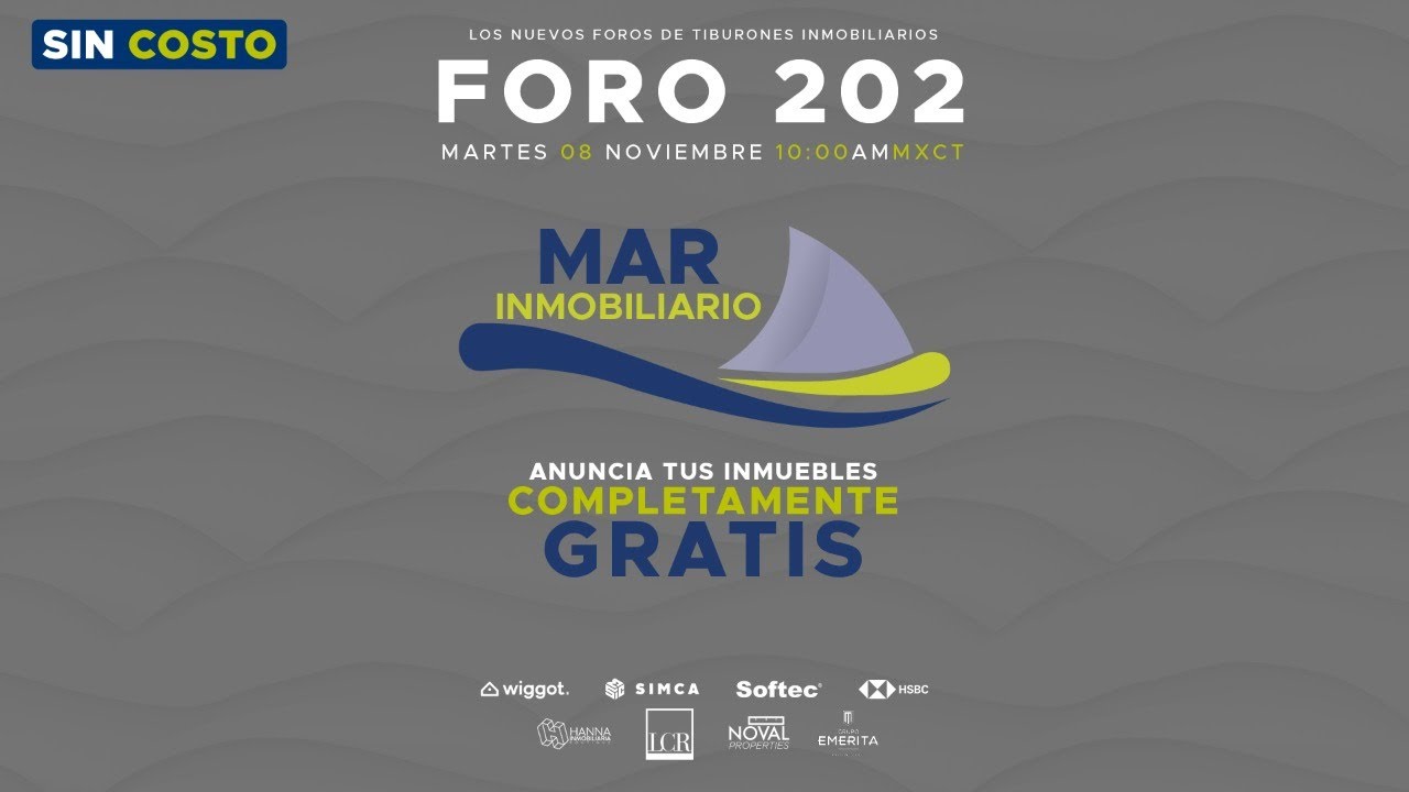 FORO 202: “MAR INMOBILIARIO”