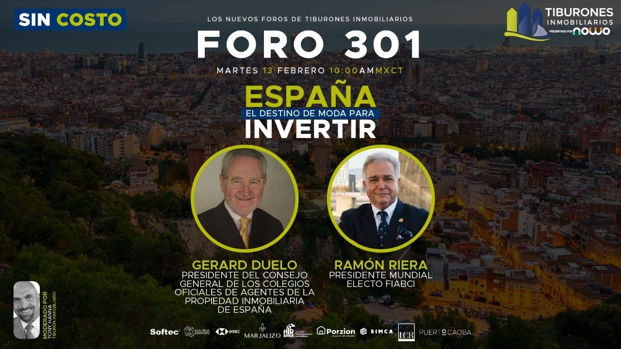 FORO 301 -España el destino de moda para invertir