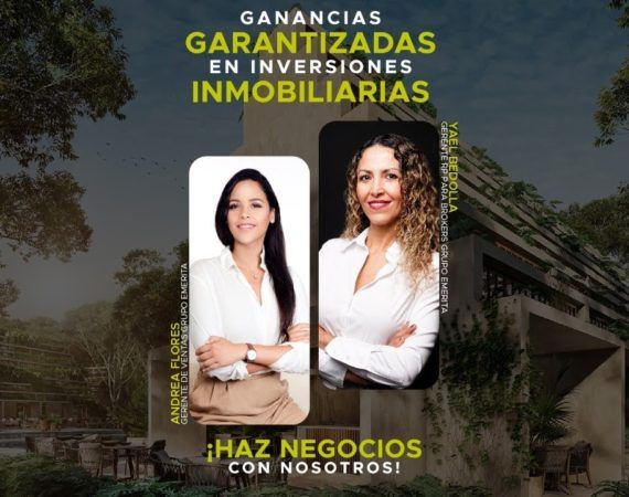 “GANANCIAS GARANTIZADAS EN INVERSIONES INMOBILIARIAS”