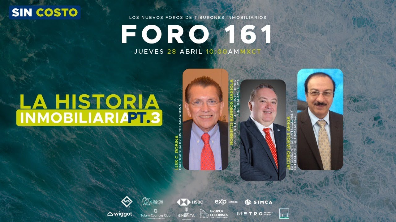 FORO 161 “LA HISTORIA INMOBILIARIA PT.3”